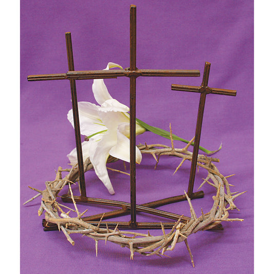 Crown of Thorns & Cross Set